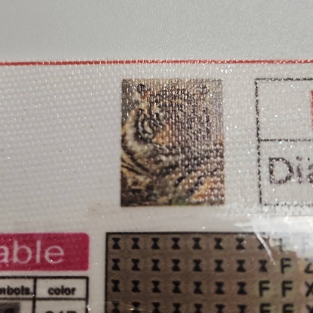 BN 2/$20 Tiger Diamond Art Kit - Picture 3 of 3